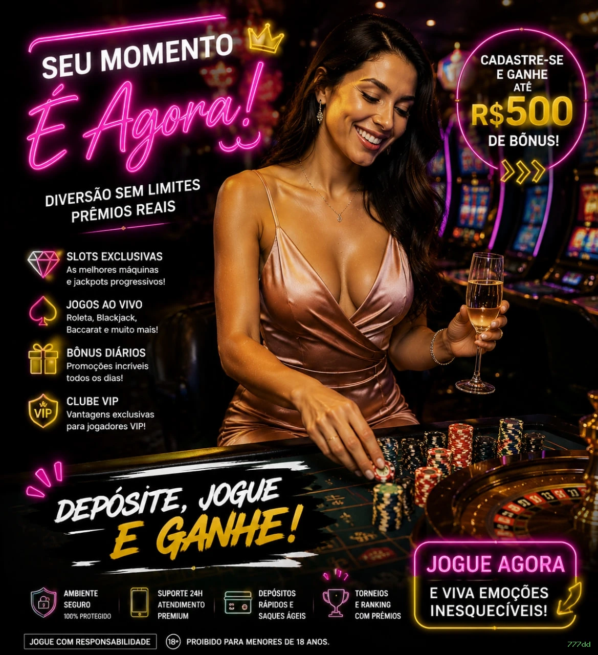Suporte VIP 777dd - atendimento prioritário